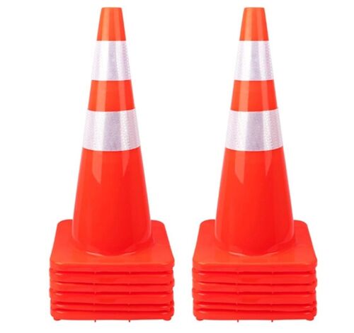 Pylons 70 cm warning cone caps traffic guide cone marking cone warning cone - Picture 1 of 44