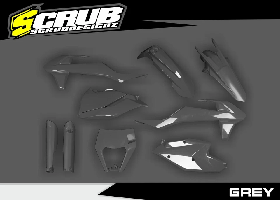 Plásticos + gráficos KTM 2017 2018 2019 XC-W XCF-W EXC EXC-F Foto 4 de 4