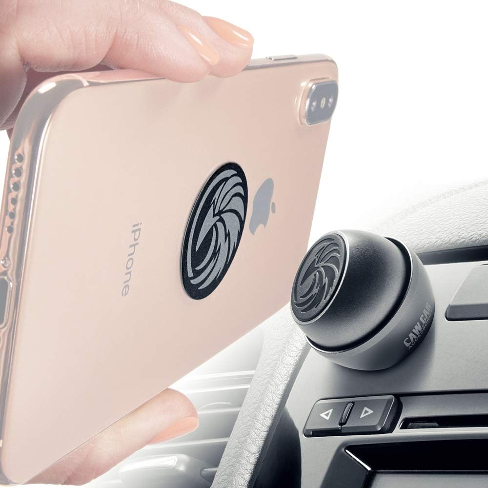 Universal Magnetic Car Phone Mount - All-Metal Holder for iPhone & Any Smartphone-image