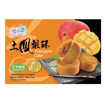 120g YUKI & LOVE Ananaskuchen mit Mango Füllung