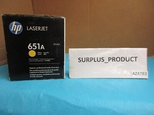 GENUINE HP CE342A, 651A YELLOW TONER CARTRIDGE OPEN BOX-TONER NOT USED