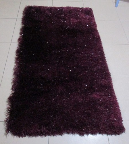 NEW PLAIN RED WINE COLOR SOFT SHAGGY HEATSET FLOOR HALLWAY RUNNER RUG ...