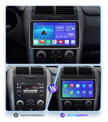10.1 inch Android 10 WiFi Double 2DIN Car Radio Stereo CarPlay GPS 4+32GB BT5.0