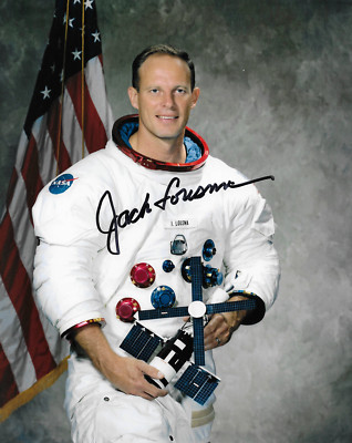 NASA Apollo Astronaut Jack Lousma Autograph
