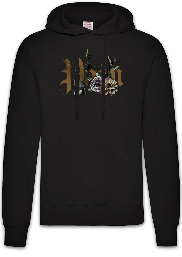 Pain Flowers Hoodie Pullover Flower Tattoo Artist Tattooist