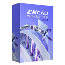 ZWCAD MFG 2024 Enu (Advanced 2D CAD for Manuf...