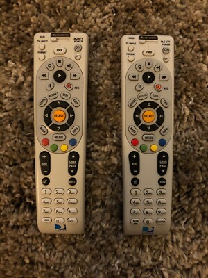 DIRECTV Universal Remote Control Set Of 2 Original Direct TV Satellite Audio