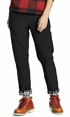 Eddie Bauer Women's Fleece Lined Pull On Travel Pants | eBay
