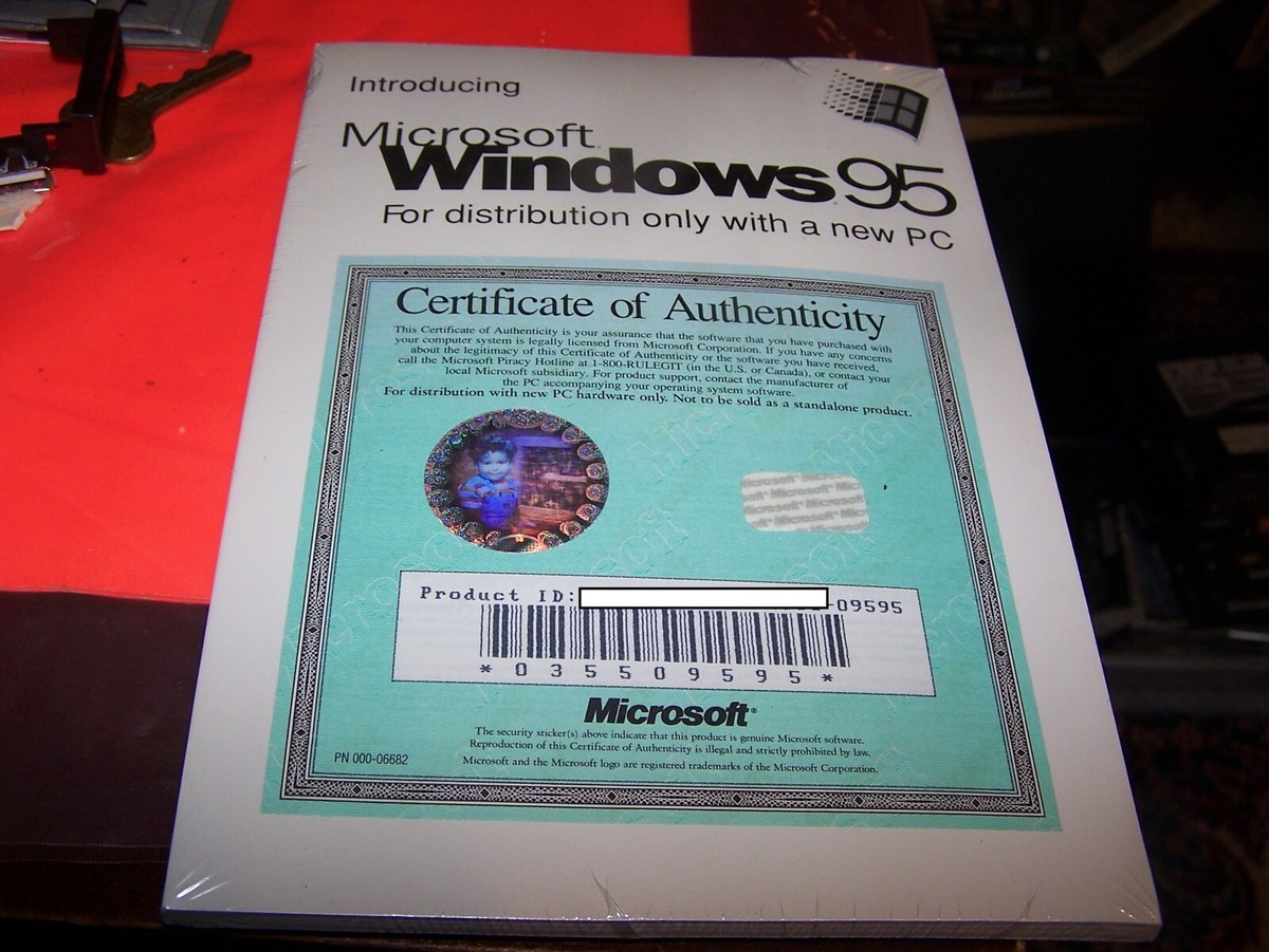 【レア】『 WINDOWS95 オフィシャルマニュアル 』1冊 Windows Windows 95 Manual and key, still sealed | eBay