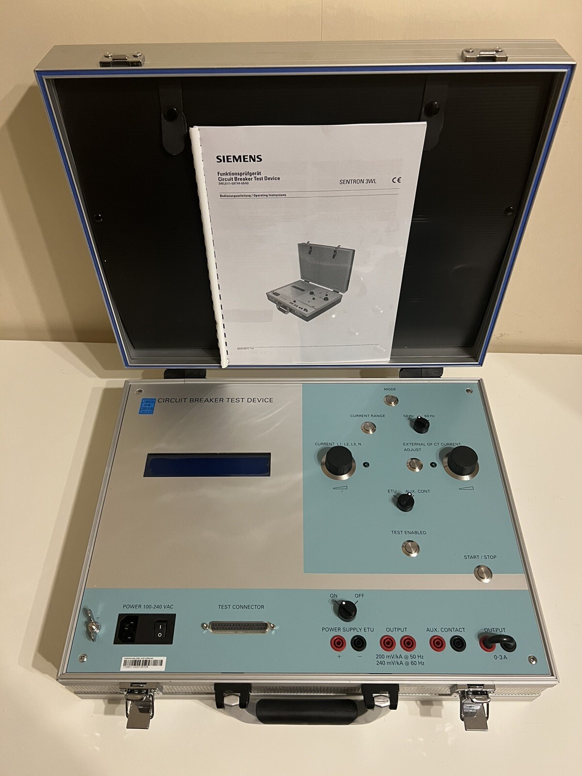 Siemens 3WL Test Equipment/Kit 3WL9111-0AT44-0AA0 | eBay