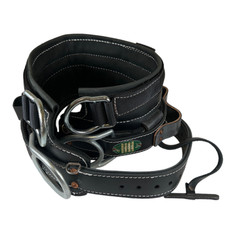 Honeywell Miller 8449-1/D24BK 40" - 50" Black Leather Body Belt -