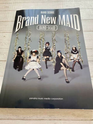 BAND-MAID Band Score Book Brand New Maid Photo How to Play
