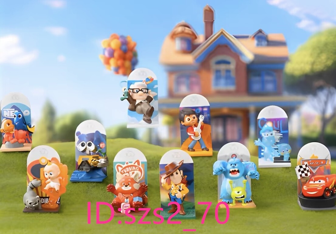 その他 Disney100 PIXAR POPMART 9pcs + Secret Authentic POP MART Disney 100th Pixar Series