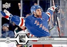 2019-20 Upper Deck #341 Anthony DeAngelo New York Rangers
