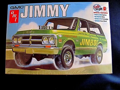 Car Jimmy Kit Model Kit GMC Jimmy 4X4 2n1 Kit AMT 1:25 | eBay