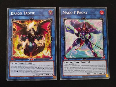 Yu-Gi-Oh! Taotie Drache ETCO-IT083 + Mago F Proxy IT047 - 1a Ed Eternity Code