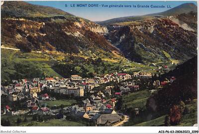 ACSP6-63-0554 - LE MONT-DORE - general view towards the great waterfall
