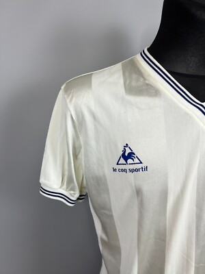 Maillot VRITZ porté n°6 LE COQ SPORTIF shirt vintage 80's
