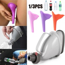 1-3X Portable Urinal Male Female Travel Camping Car Toilet Emergenc Pee Outdoor