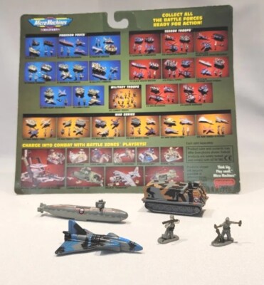 Lot Super TANK Ideal Réf 96-831 + 12 Micro Machines Guerre Et Militaires