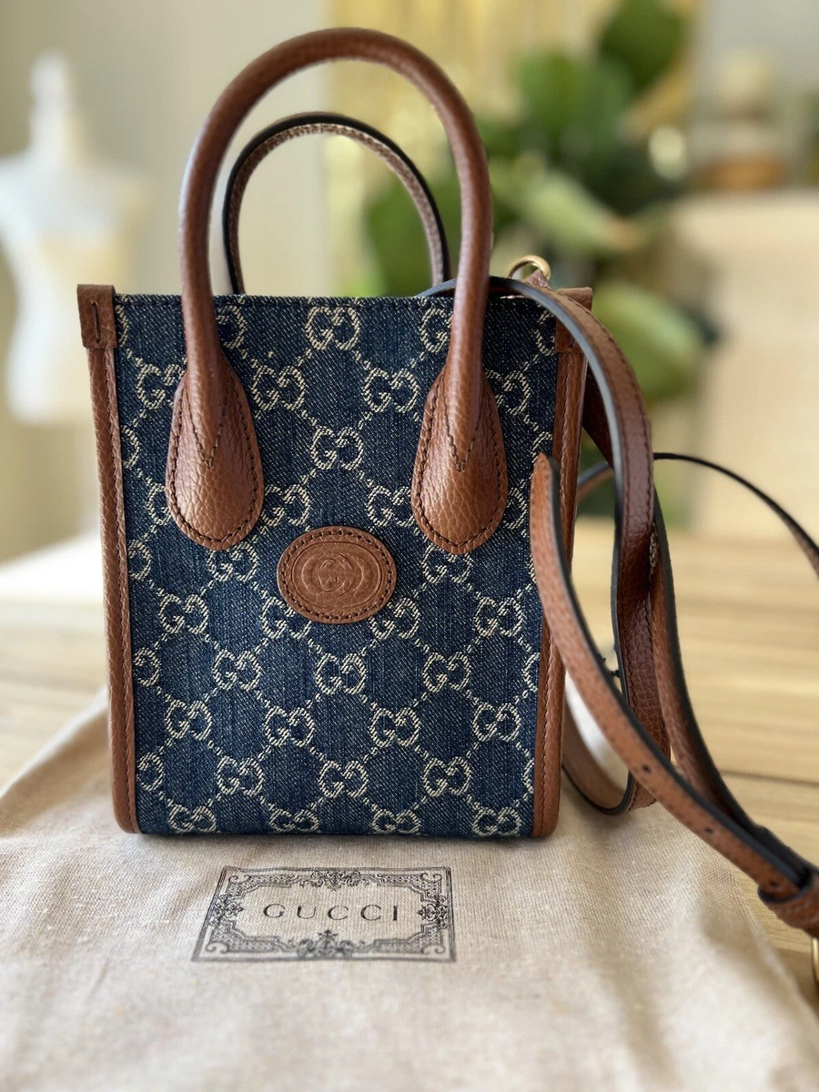 Gucci Denim Tote Bags