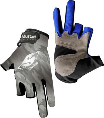 Handschuhe Von Fischen Sun Mustad Spinnfischen Ufer Boot Traina 2 Dita UV GL003