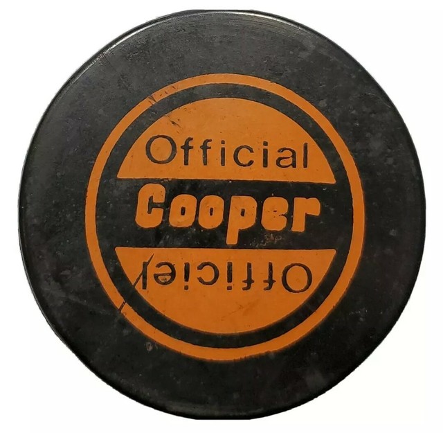 COOPER VINTAGE OFFICIAL HOCKEY PUCK MADE IN CZECHOSLOVAKIA eBay