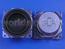 2pcs 2.2" inch 12Ohm 12 5W Full Range Audio Speaker Stereo Woofer Loudspeaker