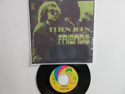 ELTON JOHN HIT 45 PICTURE FRIENDS 1971