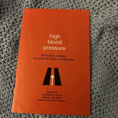 High Blood Pressure Brochure by Merck Sharp and Dohme