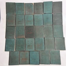 (29) Little Leather Library Mini Books Lot 1920’s Poe Shakespeare Wilde Classics