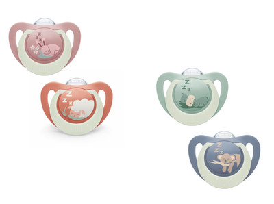 NUK First Choice Star Night Silikon Schnuller Beruhigungssauger