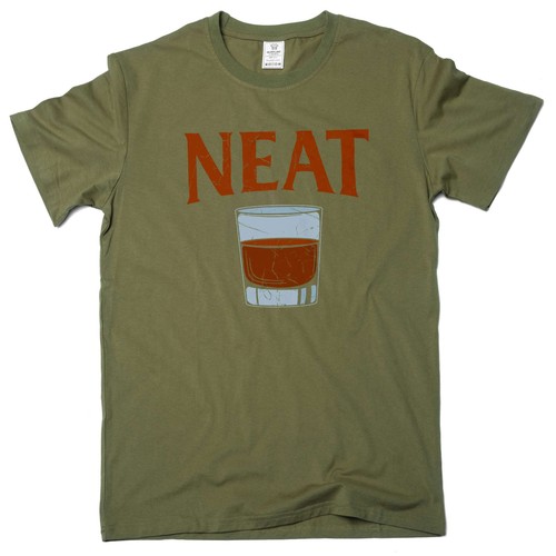 Mens Bourbon Whiskey T-Shirt Alcohol Tee Shirts Father's Day Birthday Gift Tee