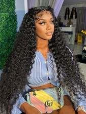 34  13x4 HD Lace Front Wig   180 Density Brazilian Human Hair