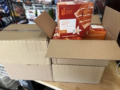 Good & Gather Cinnamon Bun Coffee K Cups 16 Ct Light Roast BB 01/2027 Lot Of 256