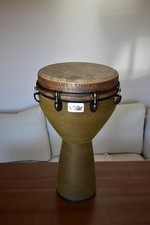 Remo Mondo 14x25 Key-Tuned Djembe Earth Finish w/ Bag Key Made in USA