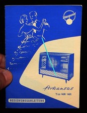 Blaupunkt " Arkansas Typ 4430 /4431 ",alter kleiner Klapp Prospekt