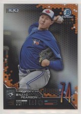 2019 Bowman Scouts' Top 100 Orange Refractor /25 Nate Pearson #BTP-74 4l3