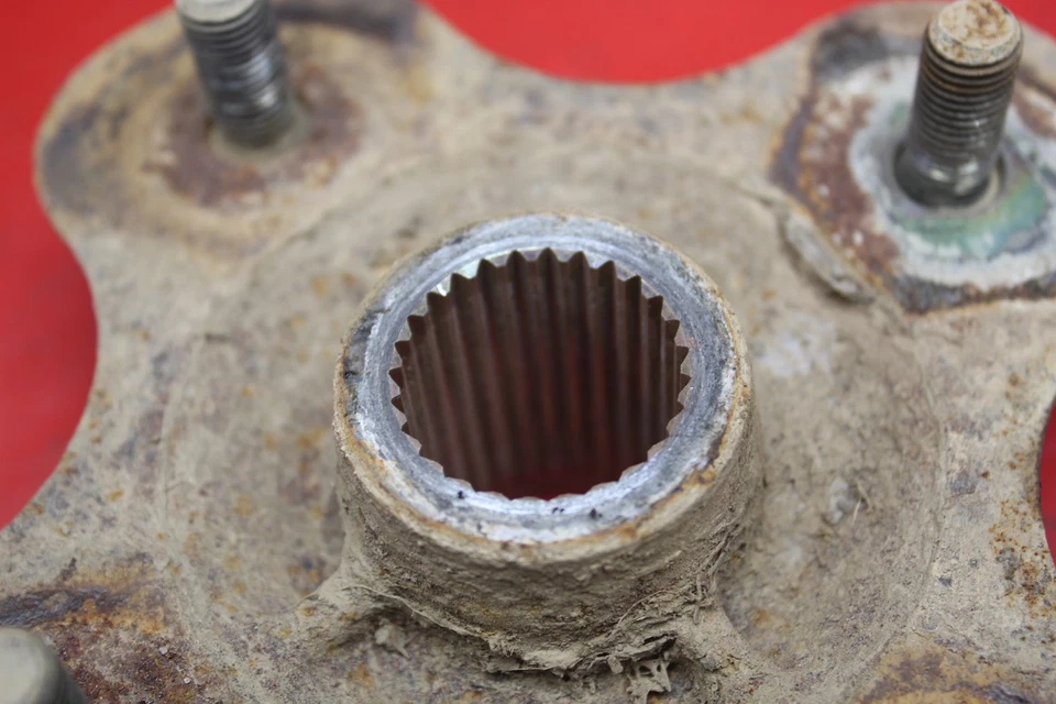 Yamaha Big Bear 400 2003 rueda trasera buje derecho e izquierdo Foto 3 de 4