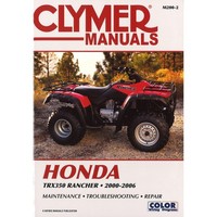 Honda TRX350 Rancher (2000-2006) Quad Reparaturhandbuch Clymer