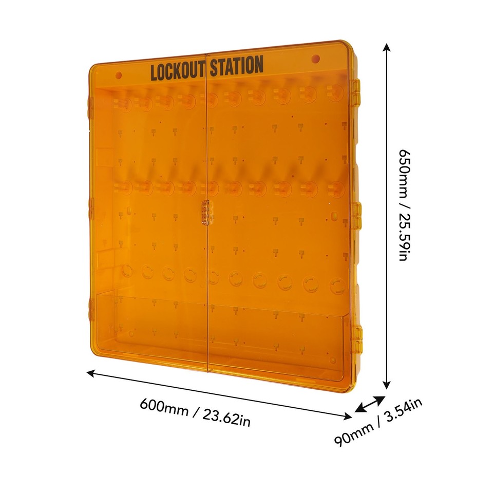 Lockout Tagout Station Kit With Safety Padlock Hasps Circuit Breaker ...