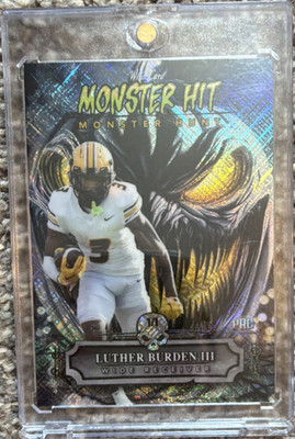 Wild Card 2024 Haunted Hits Monster Hit Monster Hunt Luther Burden III MHP-LB