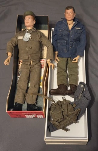 Vintage 1964 GI Joe FIGURES ALL ORIGINAL With Accessories AS IS. Box Is Not 1964