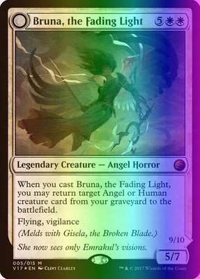 MTG Magic the Gathering Bruna, the Fading Light (5a/29) FTV Transformed LP FOIL