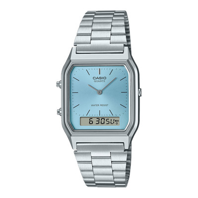 Casio Edgy Collection Uhr AQ-230A-2A1MQYES Silver Ice Blue
