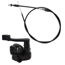 Thumb Throttle Kit 46.65 Inch Cable Fits 7/8 Handlebars Motorcycle ATV Bike