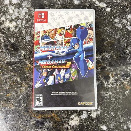 New ListingMega Man Legacy Collection 1 + 2 (Nintendo Switch, 2018) CODE INCLUDED NICE!!