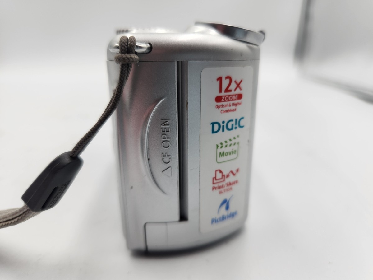 Canon PowerShot A95 5.0MP Digital Camera - Silver (Kit w/ Not