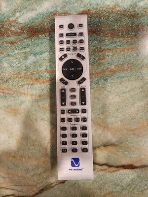 PS Audio Remote Control - Silver, Good Condition