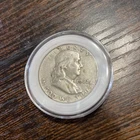 1962-D Franklin Half Dollar 90% fine silver uncertified and ungraded (My Ref#28)